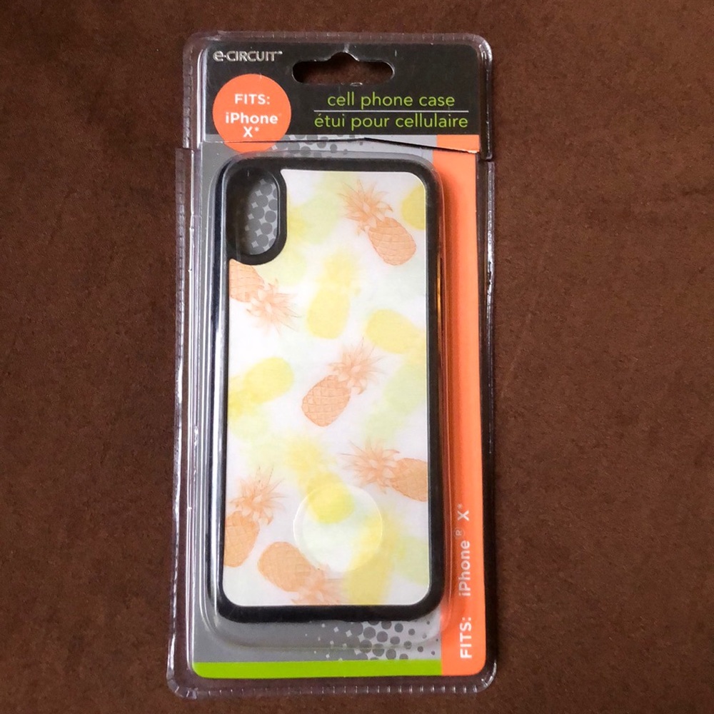 📍FREE 📍IPhone X Pineapple Cell Phone Case